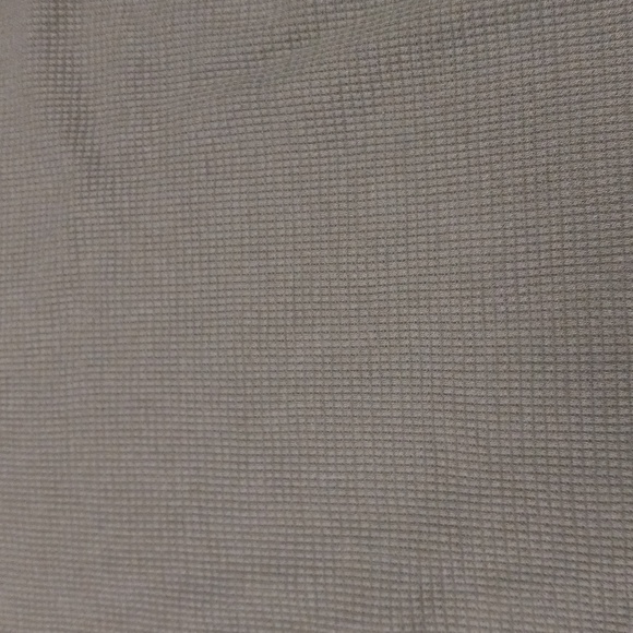 Time And Tru HUNTER Green, Long Sleeve, WaffleKnit Shirt - Picture 6 of 10